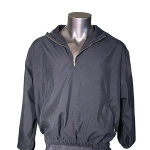 Eddie Bauer Pullover Jacket Quarter Zip Golf Windbreaker EBTEK XL u
